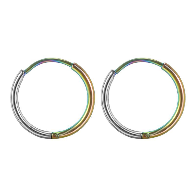 Pendientes de color de acero inoxidable al por mayor 1.2 mm de diámetro de acero inoxidable